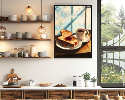 Coffee Framed canvas